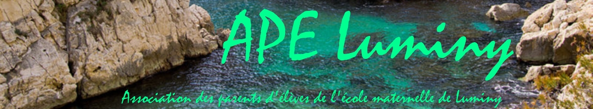 ape de luminy, association des parents d'lves de l'cole maternelle de luminy